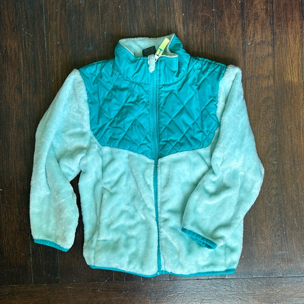 Girls Champion Fuzzy Fleece Jacket